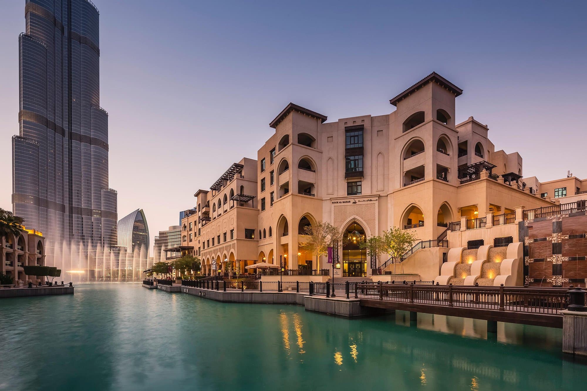 Souk Al Bahar & Dubai Fountain
